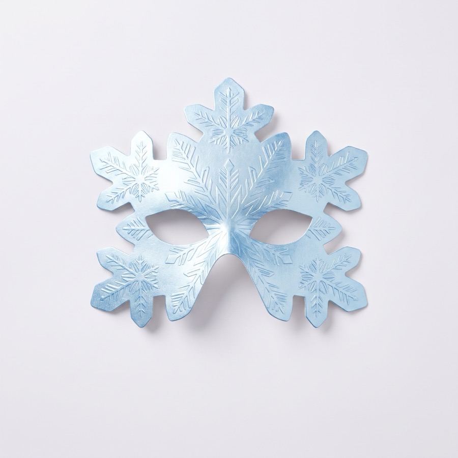 Frozen die-cut party mask, in stock in store