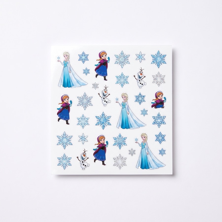 Frozen sticker sheet, in stock in store