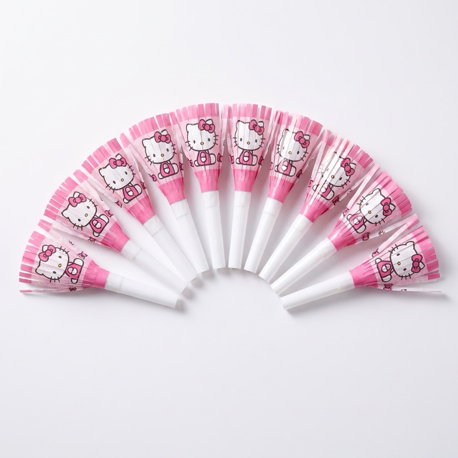 Hello Kitty party blowouts and noisemakers, in stock in store
