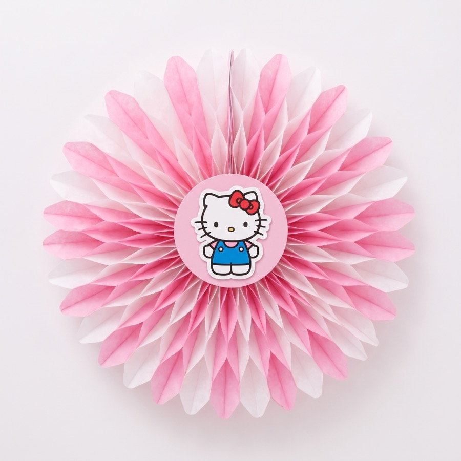 Hello Kitty honeycomb medallion decoration, in stock in store