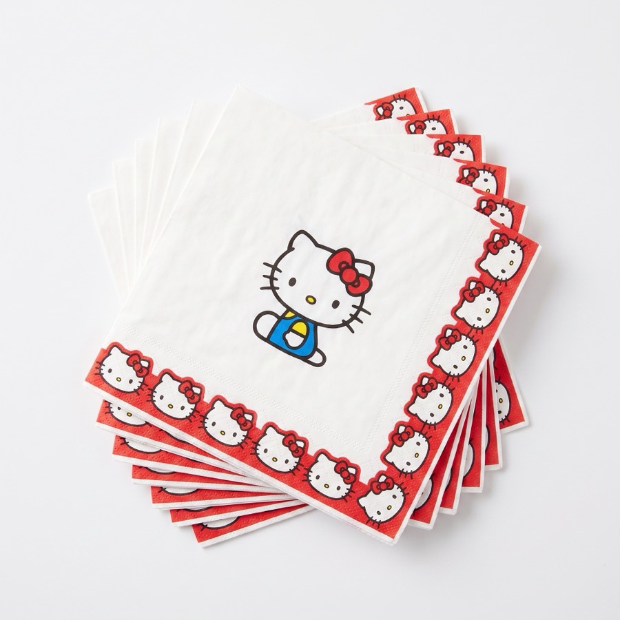 Hello Kitty themed party napkins, in stock in store