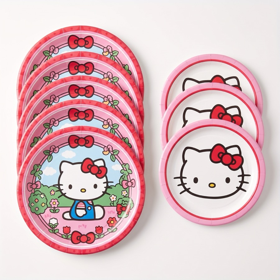 Hello Kitty themed party plates, in stock in store