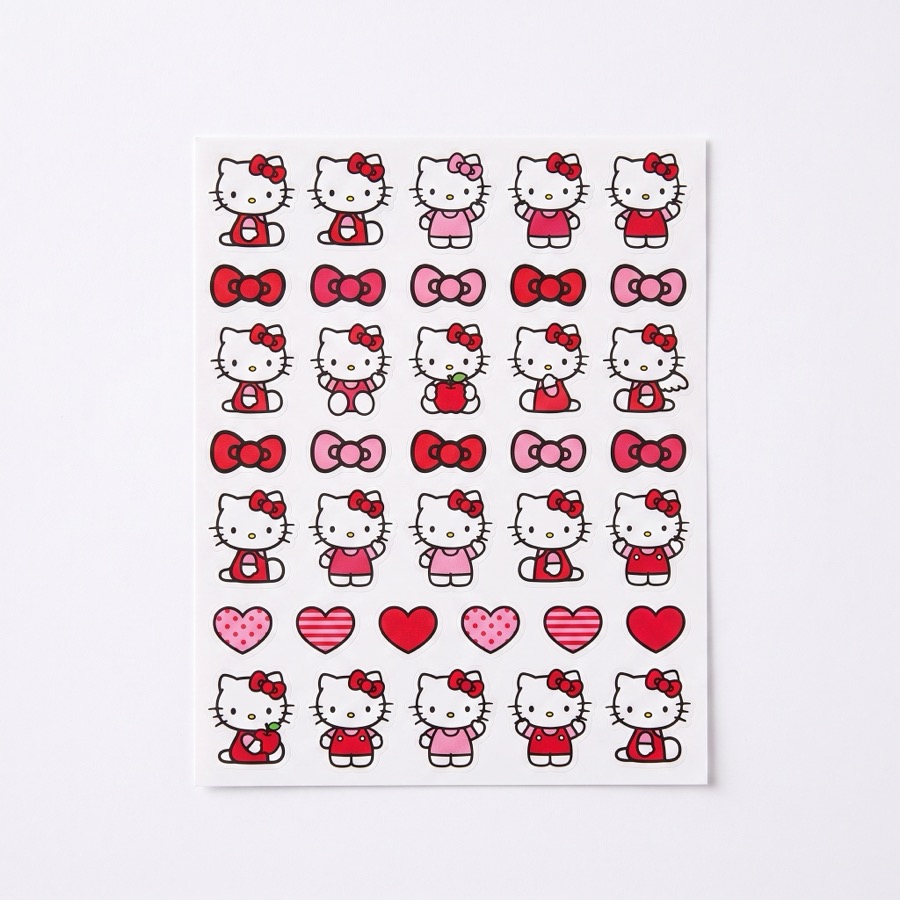 Hello Kitty sticker sheet, in stock in store