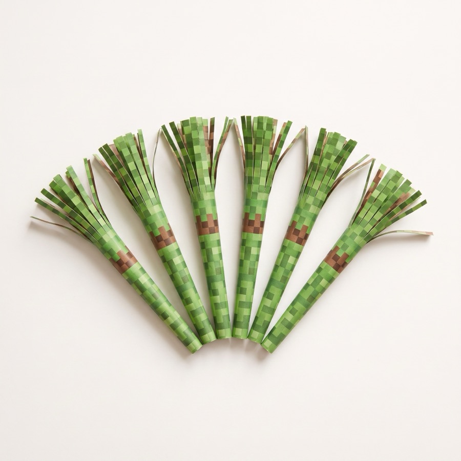 Minecraft party blowouts and noisemakers, in stock in store