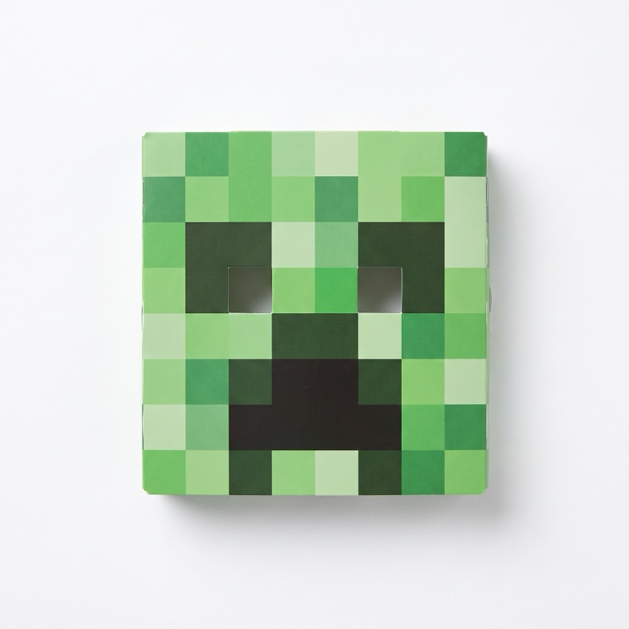 Minecraft die-cut party mask, in stock in store