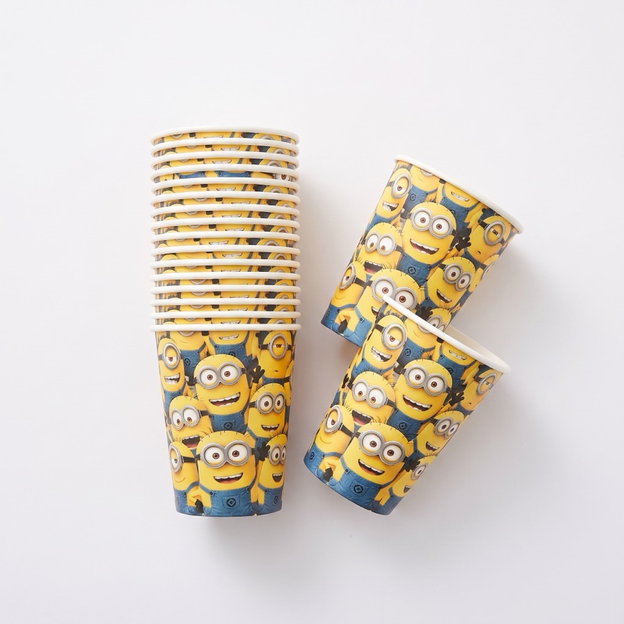 Minions themed party cups, in stock in store