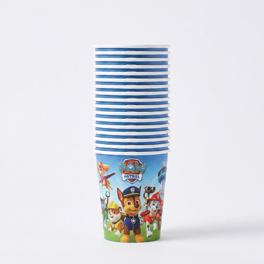 Paw Patrol themed party cups, in stock in store