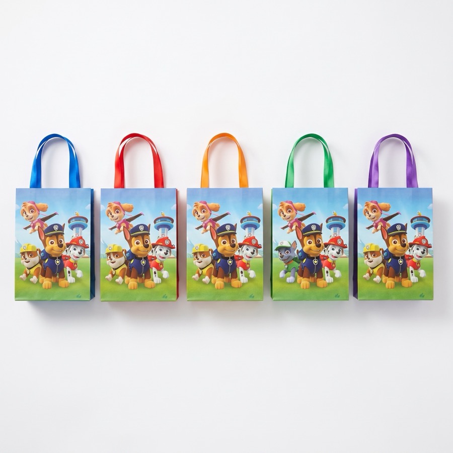 Paw Patrol favor and loot bags, in stock in store