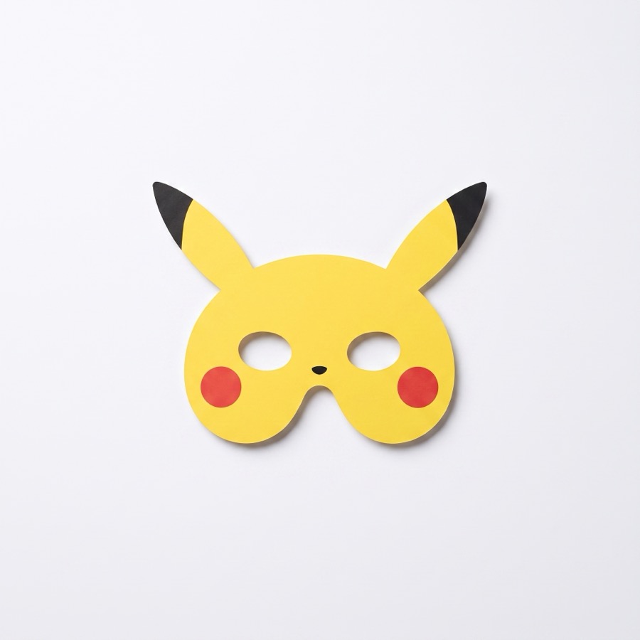 Pokémon die-cut party mask, in stock in store