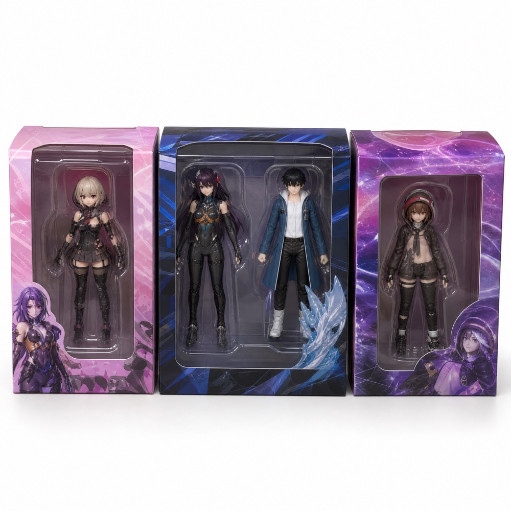 Boxed collectible toy and figure sets