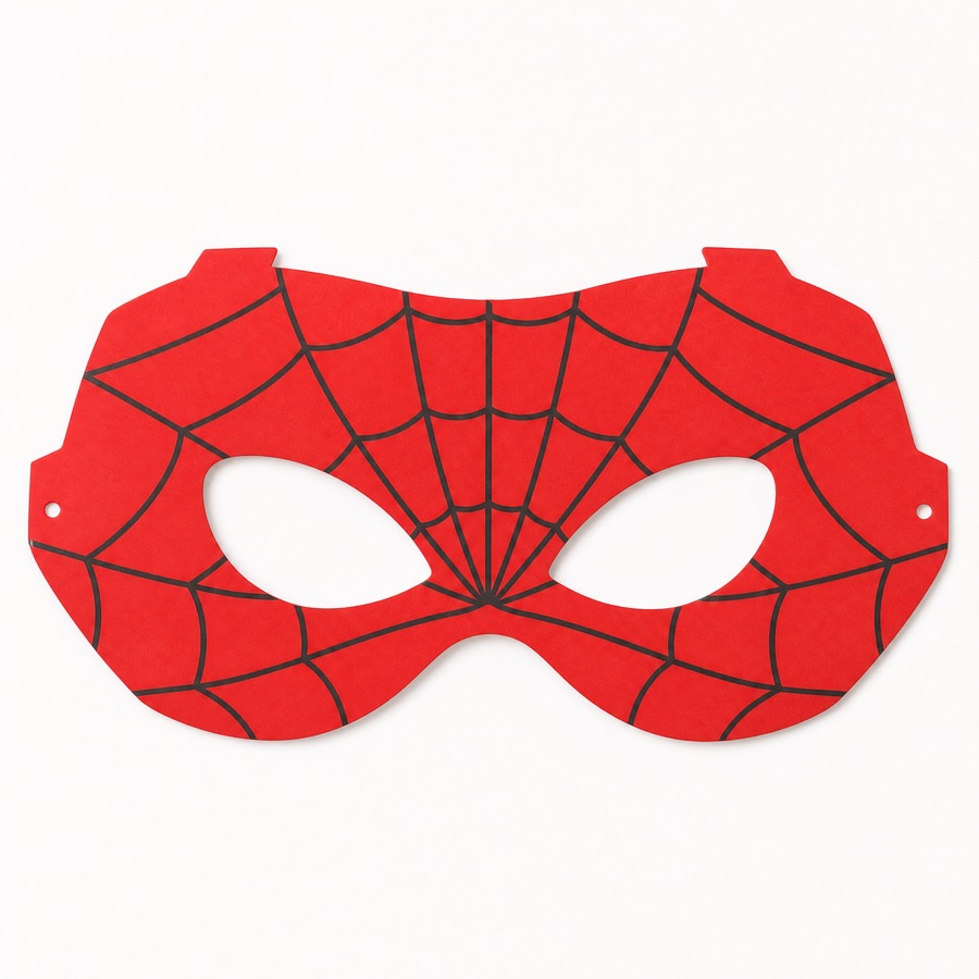 Spider-Man die-cut party mask, in stock in store